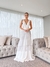 Vestido noiva Sabina acetinado com renda e alcinha - comprar online