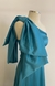 Vestido Dafne longo de festa com laço estruturado Tiffany - loja online