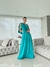 Vestido Dafne longo de festa com laço estruturado Tiffany - comprar online