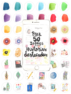 Pack 50 iconos para historias destacadas