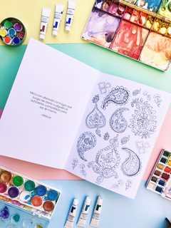 Libro para colorear Crearte - Meraki Craft Shop