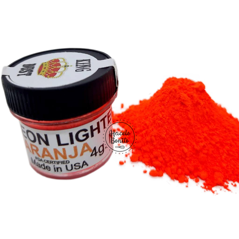 Colorante neón "NARANJA". KINGDUST