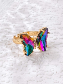 Anillo Aurora Crystal Multicolor - comprar online