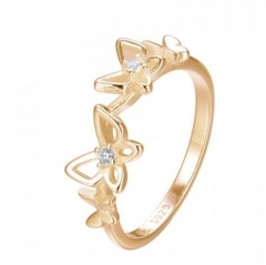 Anillo Butterfly Talle 7 Plata 925 en internet