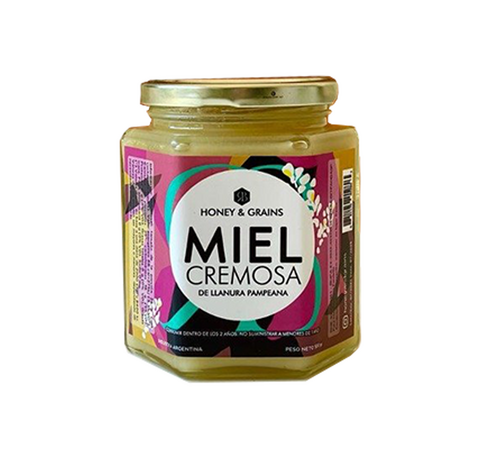 Miel Cremosa Orgánica, 500 grs