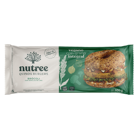 Quinoa Burguer Brocoli - Nutree