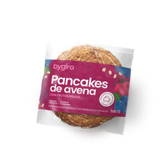 Pancakes de Avena con Frutos Rojos - ByGiro