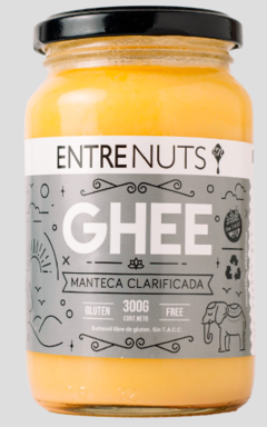 Ghee, Manteca clarificada por 300grs - Entre Nuts