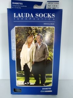 Medias Lauda Socks (corta) 8-15 mmHg para Diabéticos
