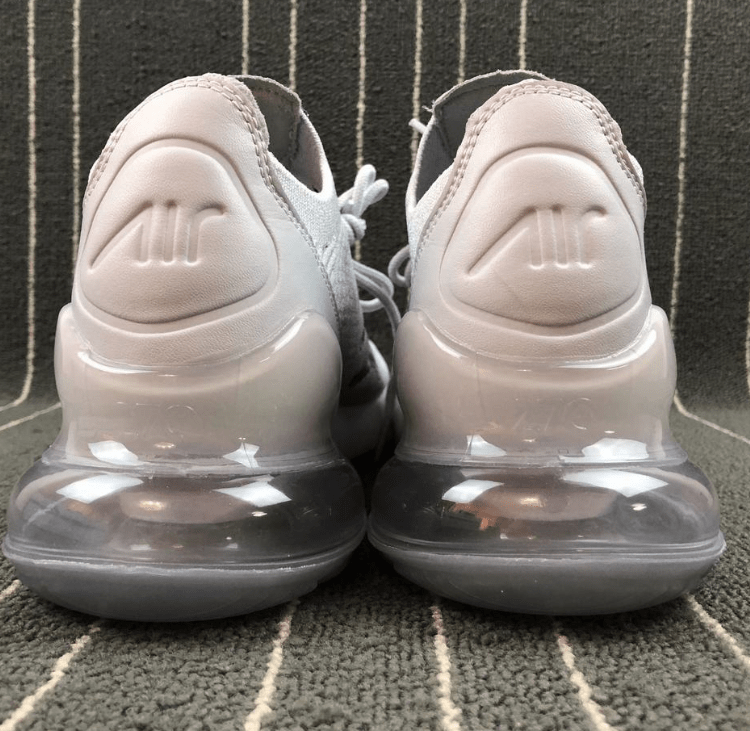 Nike air max 270 flyknit pure platinum/black-dark grey hotsell