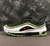 Nike Air Max 97 Black White Apple Green - loja online