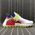 Adidas HUMAN HOLI NMD MC- White Red Blue Yellow - Outlet Br Premium - Site Oficial