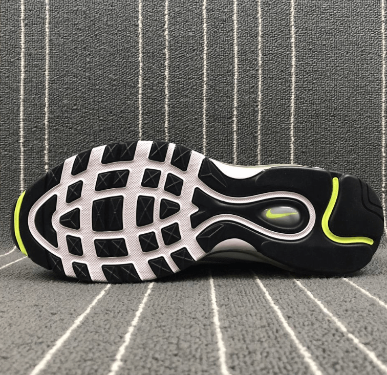 Nike Air Max 97 Black Volt Metallic Silver