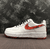 Nike Air Force 1 White Multi-Color-Team Orange - loja online