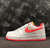 Nike Air Force 1 White Red - Outlet Br Premium - Site Oficial