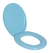 Assento Sanitário Almofadado Oval Azul Bebê (01) - Astra - comprar online