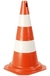 Cone Pvc De Sinalização Laranja E Branco 75 Cm - comprar online