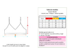 Art. MD2001 - Corpiño nena - Miraggio - Ropa para dormir y estar en casa