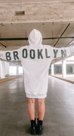 Maxi Buzo Brooklyn gris melange Exact Element
