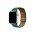 Pulseira Magnética Elos em Couro para Apple Watch