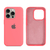 Capinha para iPhone 15 Pro em Silicone com Interior Aveludado na internet