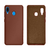 Capa Capinha Compatível com Galaxy A20 Silicone Cover Chocolate