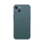 Capinha Celular Para iPhone 13 Silicone Vidro Fosco Lentes de SAFIRA - Azul horizonte