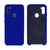 Capinha Celular Galaxy A11 Silicone Cover Lisa Azul Bic