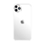Capa Silicone Vidro Glass iPhone 11 Pro Max Lentes de Safira - Branco