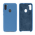 Capinha Celular Galaxy A11 Silicone Cover Lisa Azul Caribe