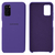 Capa Cover Silicone Aveludada Compatível com Galaxy A03S Violeta