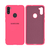 Capinha Celular Galaxy A11 Silicone Cover Aveludado Rosa Pink