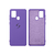 Capinha Celular Galaxy A21S Silicone Cover Aveludado Roxo