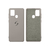 Capinha Celular Galaxy A21S Silicone Cover Aveludado Cinza Concreto