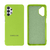 Capinha Celular Galaxy A32 5G Silicone Cover Aveludado Verde Neon