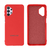 Capinha Celular Galaxy A32 5G Silicone Cover Aveludado Vermelho