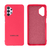 Capinha Celular Galaxy A32 5G Silicone Cover Aveludado Rosa Pink