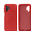 Capinha Celular Galaxy A32 5G Silicone Cover Aveludado Vermelho