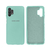 Capinha Celular Galaxy A32 5G Silicone Cover Aveludado Azul Tiffany