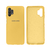 Capinha Celular Galaxy A32 5G Silicone Cover Aveludado Amarelo