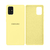 Capinha Celular Silicone Aveludada Galaxy A71 Cover Amarelo Bebê