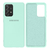 Capinha Celular Galaxy A72 Silicone Cover Aveludado Azul Céu