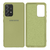 Capinha Celular Galaxy A72 Silicone Cover Aveludado Verde Abacate