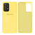 Capinha Celular Galaxy A72 Silicone Cover Aveludado Amarelo