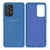 Capinha Celular Galaxy A72 Silicone Cover Aveludado Azul Caribe