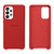 Capinha Celular Galaxy A73 Silicone Cover Aveludado Vermelho