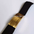 Pulseira Para Relógio Rolex 20mm Borracha Fecho Dourada - Completa