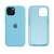 Capinha para iPhone 15 em Silicone com Interior Aveludado - loja online