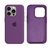 Capinha para iPhone 15 Pro em Silicone com Interior Aveludado