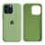 Imagem do Capinha iPhone 15 Pro Max em Silicone com Interior Aveludado